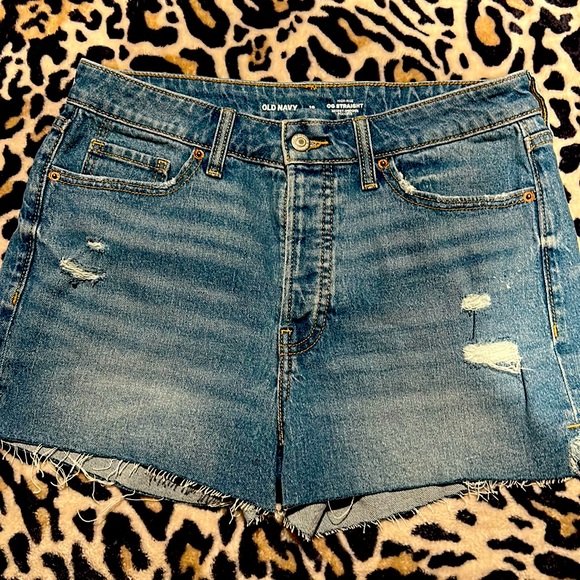 Pants - Old Navy High Rise OG Straight Short NWOT